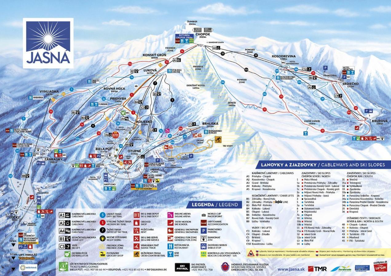 Cardinal Jasna Mountain Wellness Apartment Demanovska Dolina Exteriör bild